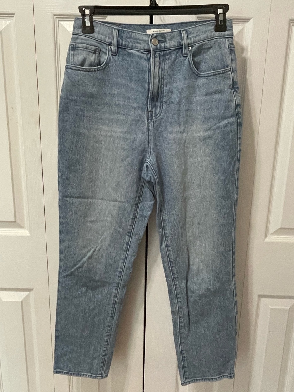 PacSun High-Rise Light Blue Mom Jeans